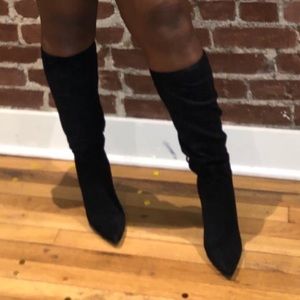 Black boots